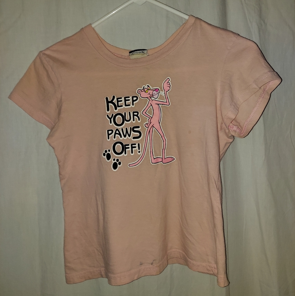Ladies Pink Panther tshirt